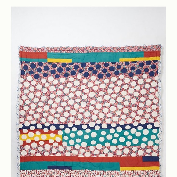 Anthropologie Tahla Queen Set with Shams+ Squares - Picture 4 of 8